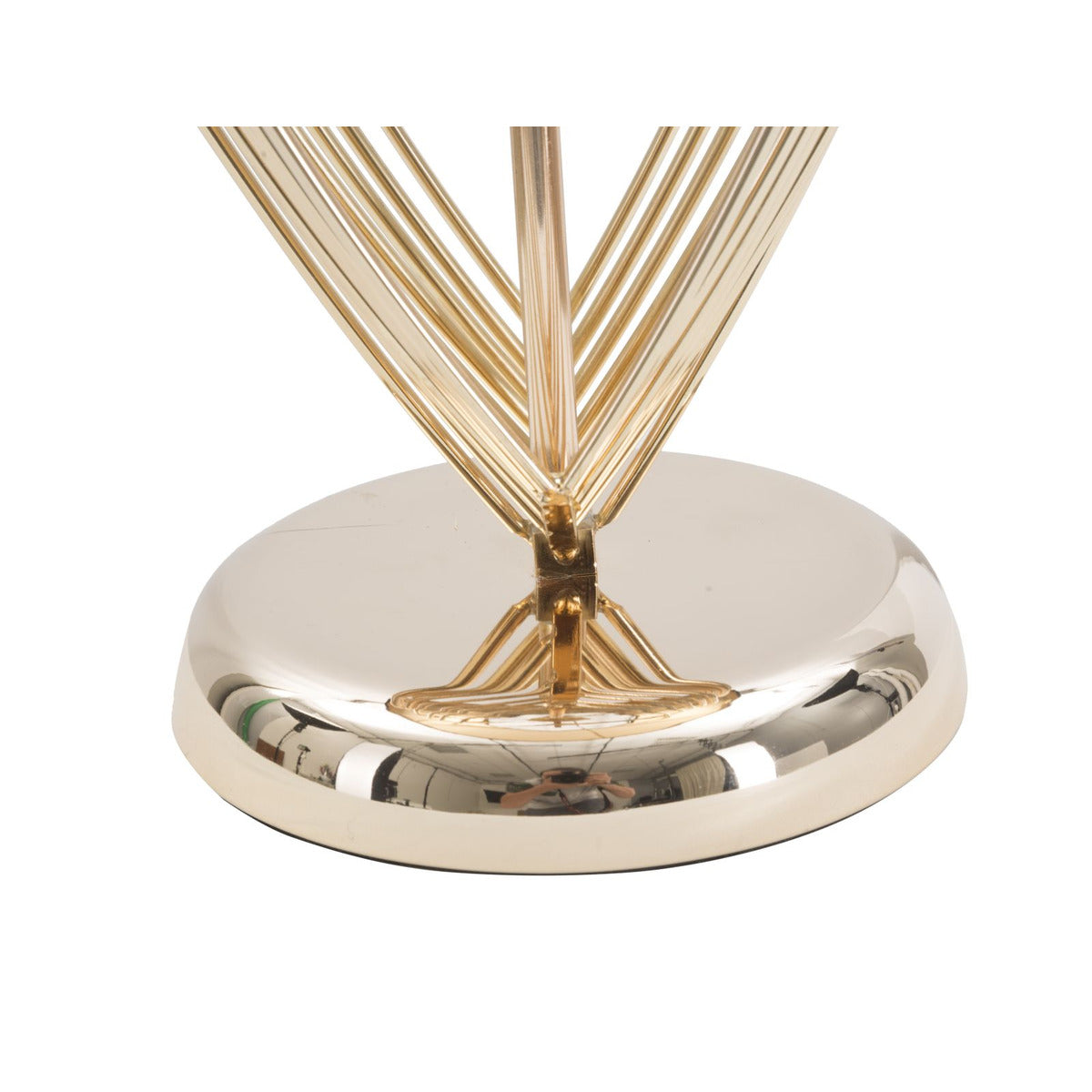 Lampada da Tavolo MF123, Nero, Metallo, 32,5x32,5x53,5 cm, Seven Design