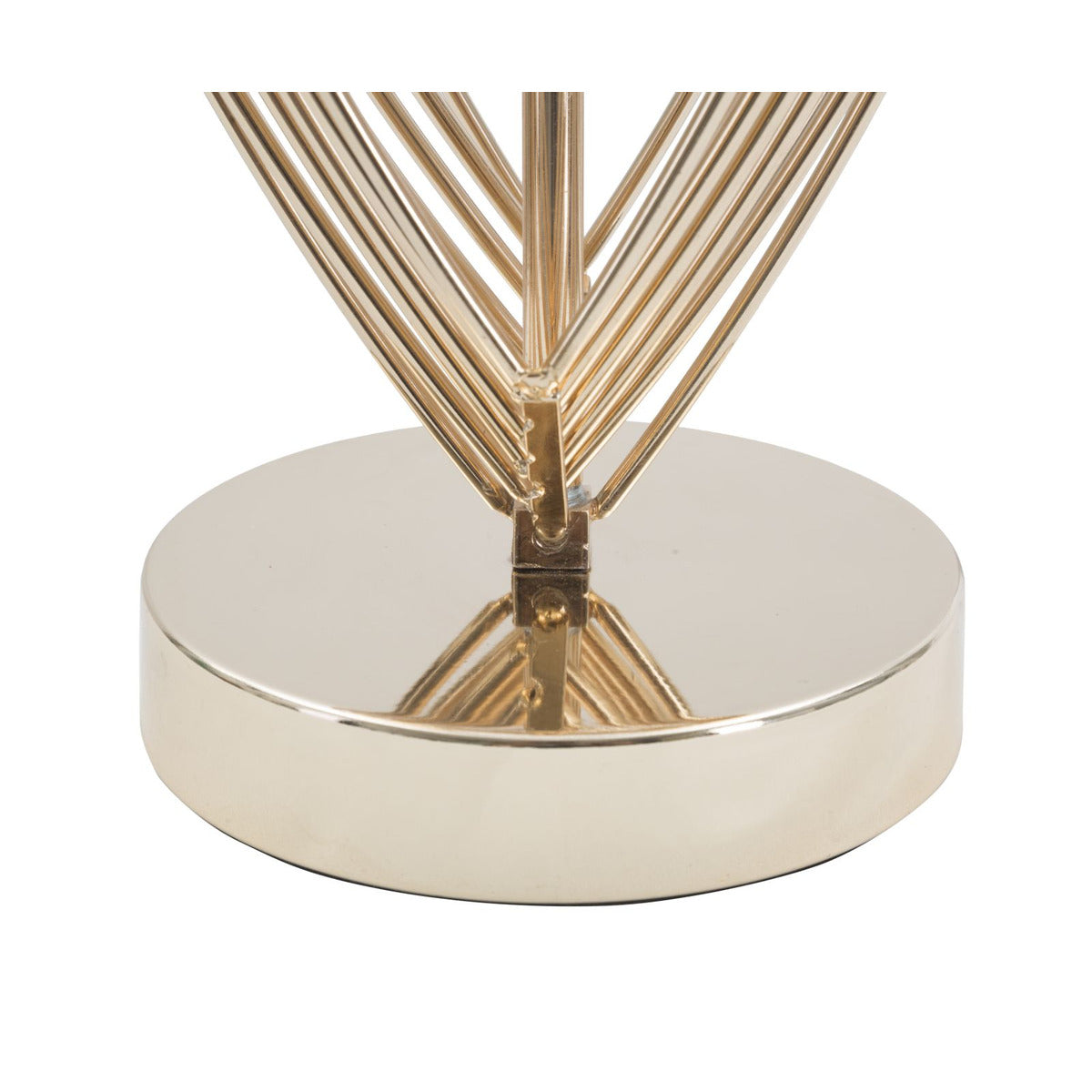 Lampada da Tavolo MF124, Nero, Metallo, 24x24x44 cm, Seven Design