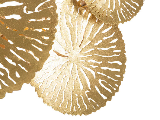 Lampada a Parete MF48, Oro, Metallo, 47x13x28 cm, Seven Design