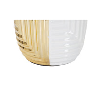 Lampada da Tavolo MF90, Bianco, Ceramica, 33x33x54 cm, Seven Design