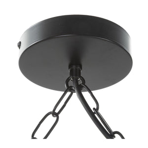 Lampada a Sospensione MF74, Marrone, Corda, 80x15x120 cm, Seven Design