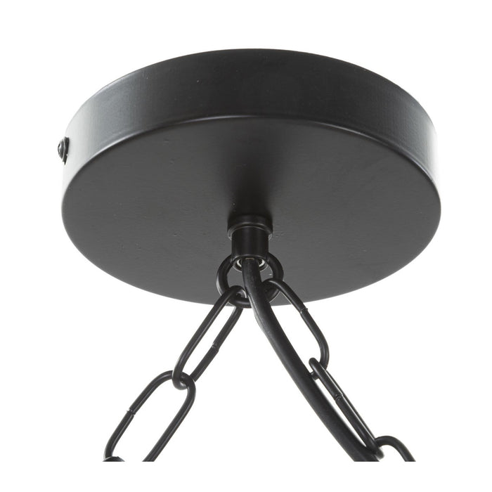 Lampada a Sospensione MF74, Marrone, Corda, 80x15x120 cm, Seven Design