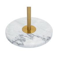 Lampada da Terra MF191, Oro, Metallo, 41x41x173 cm, Seven Design