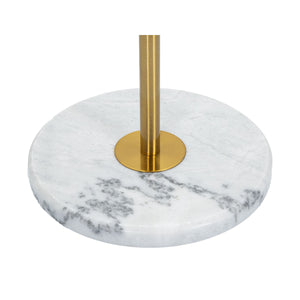 Lampada da Terra MF191, Oro, Metallo, 41x41x173 cm, Seven Design