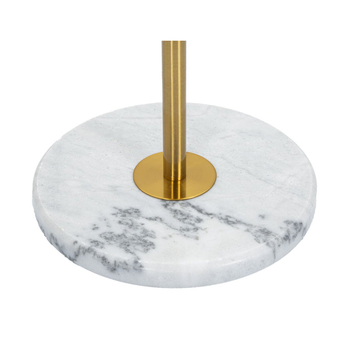 Lampada da Terra MF191, Oro, Metallo, 41x41x173 cm, Seven Design