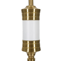 Lampada da Terra MF194, Bianco, Metallo, 41x41x160 cm, Seven Design