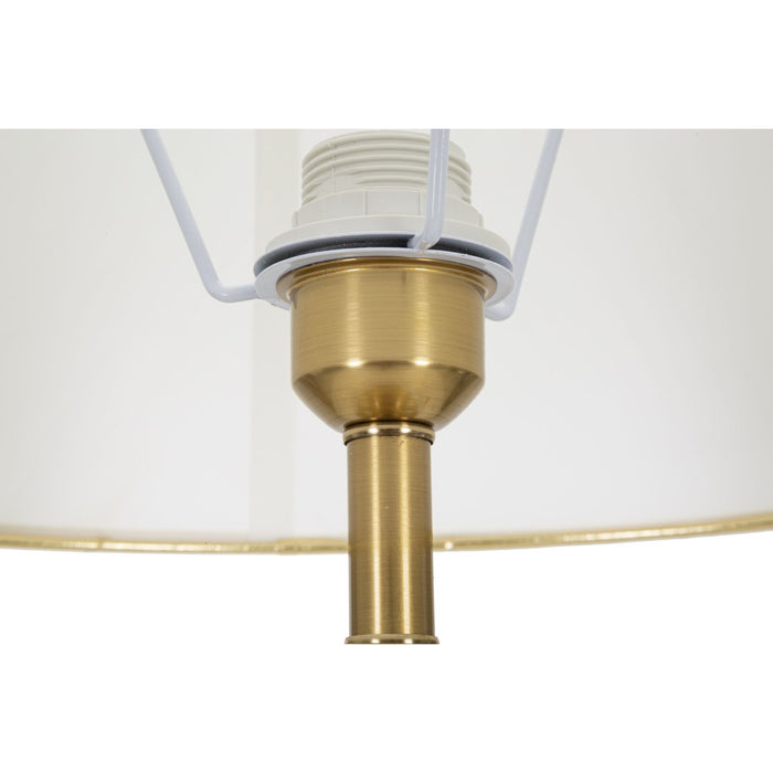 Lampada da Terra MF194, Bianco, Metallo, 41x41x160 cm, Seven Design