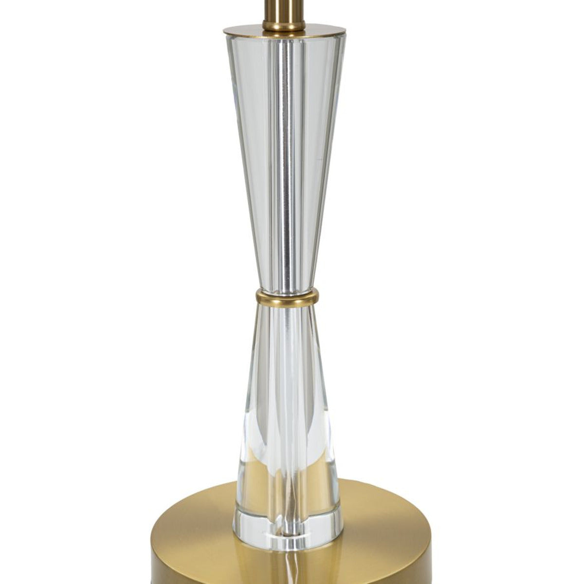 Lampada da Tavolo MF158, Bianco, Metallo, 30x30x56 cm, Seven Design