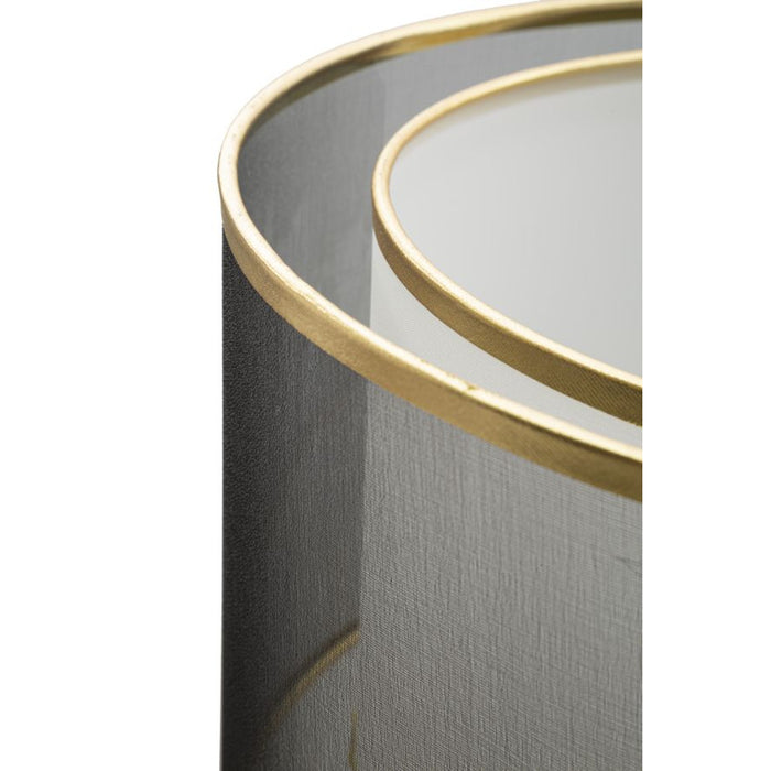 Lampada da Terra MF198, Bianco, Metallo, 35x35x153 cm, Seven Design