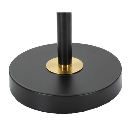 Lampada da Tavolo MF146, Nero, Metallo, 25x25x48 cm, Seven Design