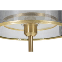 Lampada da Tavolo MF146, Nero, Metallo, 25x25x48 cm, Seven Design