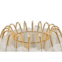 Lampada da Tavolo MF130, Bianco, Metallo, 40x40x60 cm, Seven Design