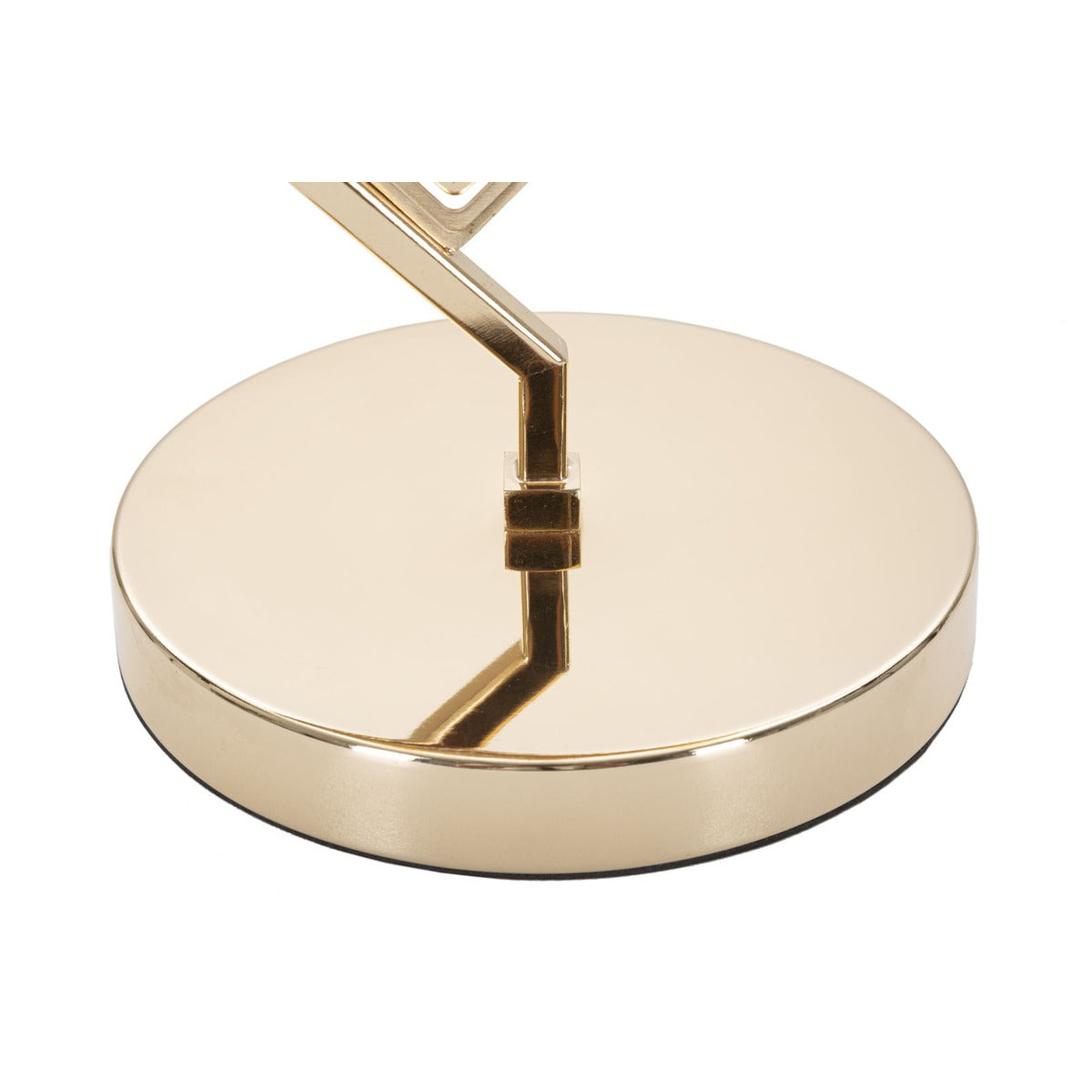 Lampada da Tavolo MF144, Oro, Metallo, 30x30x56 cm, Seven Design