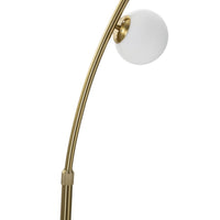 Lampada da Terra MF208, Oro, Metallo, 130x45x220 cm, Seven Design