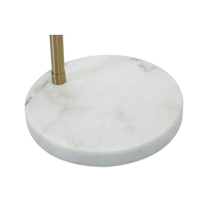 Lampada da Terra MF208, Oro, Metallo, 130x45x220 cm, Seven Design