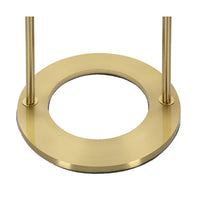 Lampada da Tavolo MF149, Oro, Metallo, 21x21x50 cm, Seven Design