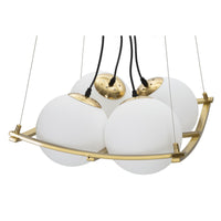 Lampada a Sospensione MF79, Bianco, Metallo, 45x45x20 cm, Seven Design