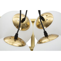 Lampada a Sospensione MF79, Bianco, Metallo, 45x45x20 cm, Seven Design