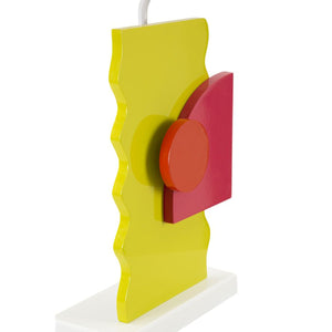 Lampada da Tavolo MF122, Multicolore, Metallo, 30x30x60,5 cm, Seven Design