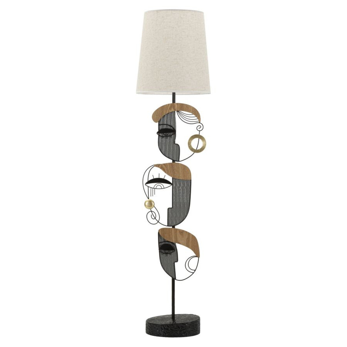 Lampada da Terra MF192, Multicolore, Metallo, 38x38x162,6 cm, Seven Design