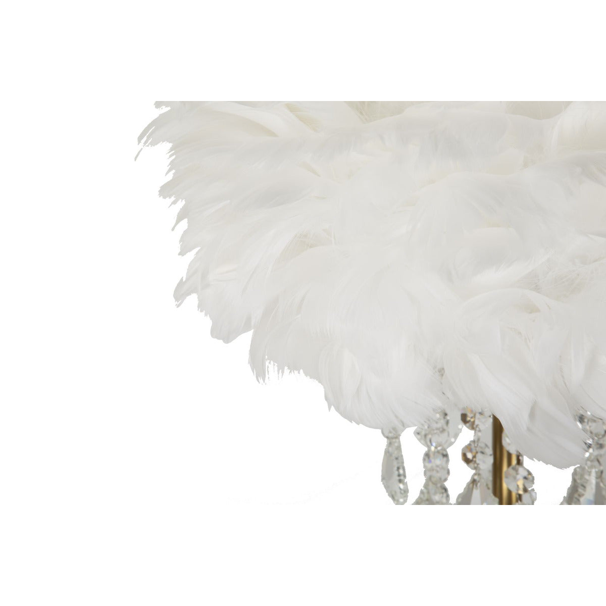 Lampada da Tavolo MF129, Bianco, Metallo, 30x30x55 cm, Seven Design