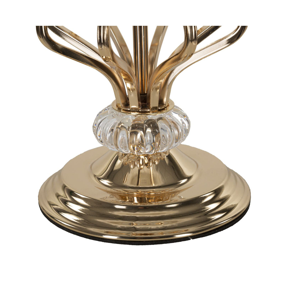 Lampada da Tavolo Piume 5, Bianco, Metallo, 25x25x54 cm, Seven Design