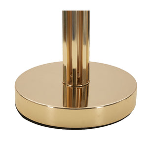 Lampada da Tavolo MF131, Bianco, Metallo, 28x28x53 cm, Seven Design