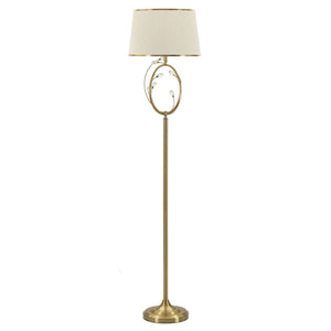 Lampada da Terra MF211, Bianco, Metallo, 38x38x170 cm, Seven Design