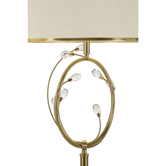 Lampada da Terra MF211, Bianco, Metallo, 38x38x170 cm, Seven Design