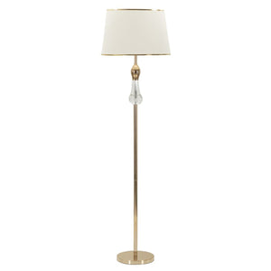 Lampada da Terra MF209, Oro, Metallo, 45x45x165 cm, Seven Design