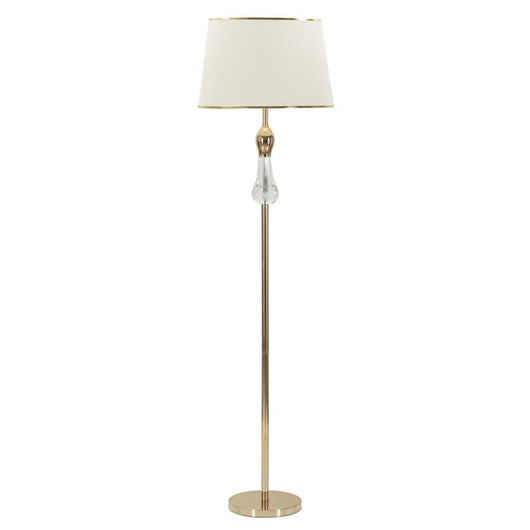 Lampada da Terra MF209, Oro, Metallo, 45x45x165 cm, Seven Design