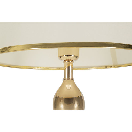 Lampada da Tavolo MF153, Oro, Metallo, 33x33x59 cm, Seven Design
