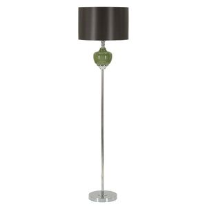 Lampada da Terra MF218, Verde, Metallo, 40x40x160 cm, Seven Design
