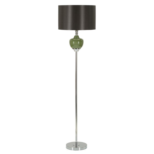 Lampada da Terra MF218, Verde, Metallo, 40x40x160 cm, Seven Design