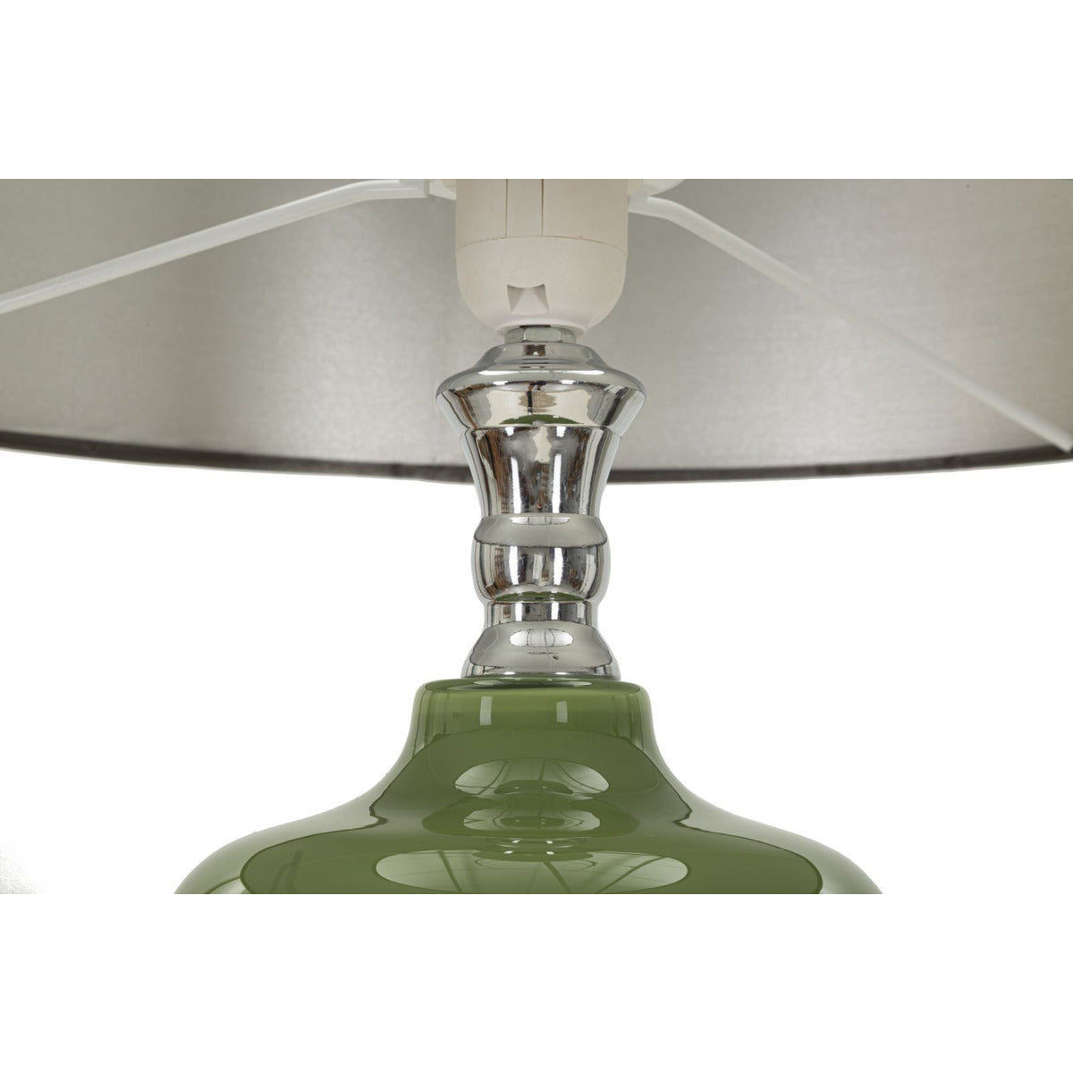 Lampada da Terra MF218, Verde, Metallo, 40x40x160 cm, Seven Design