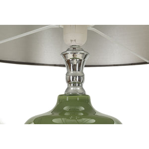 Lampada da Terra MF218, Verde, Metallo, 40x40x160 cm, Seven Design