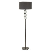 Lampada da Terra MF216, Grigio, Metallo, 42,5x42,5x163 cm, Seven Design