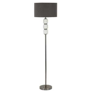 Lampada da Terra MF216, Grigio, Metallo, 42,5x42,5x163 cm, Seven Design