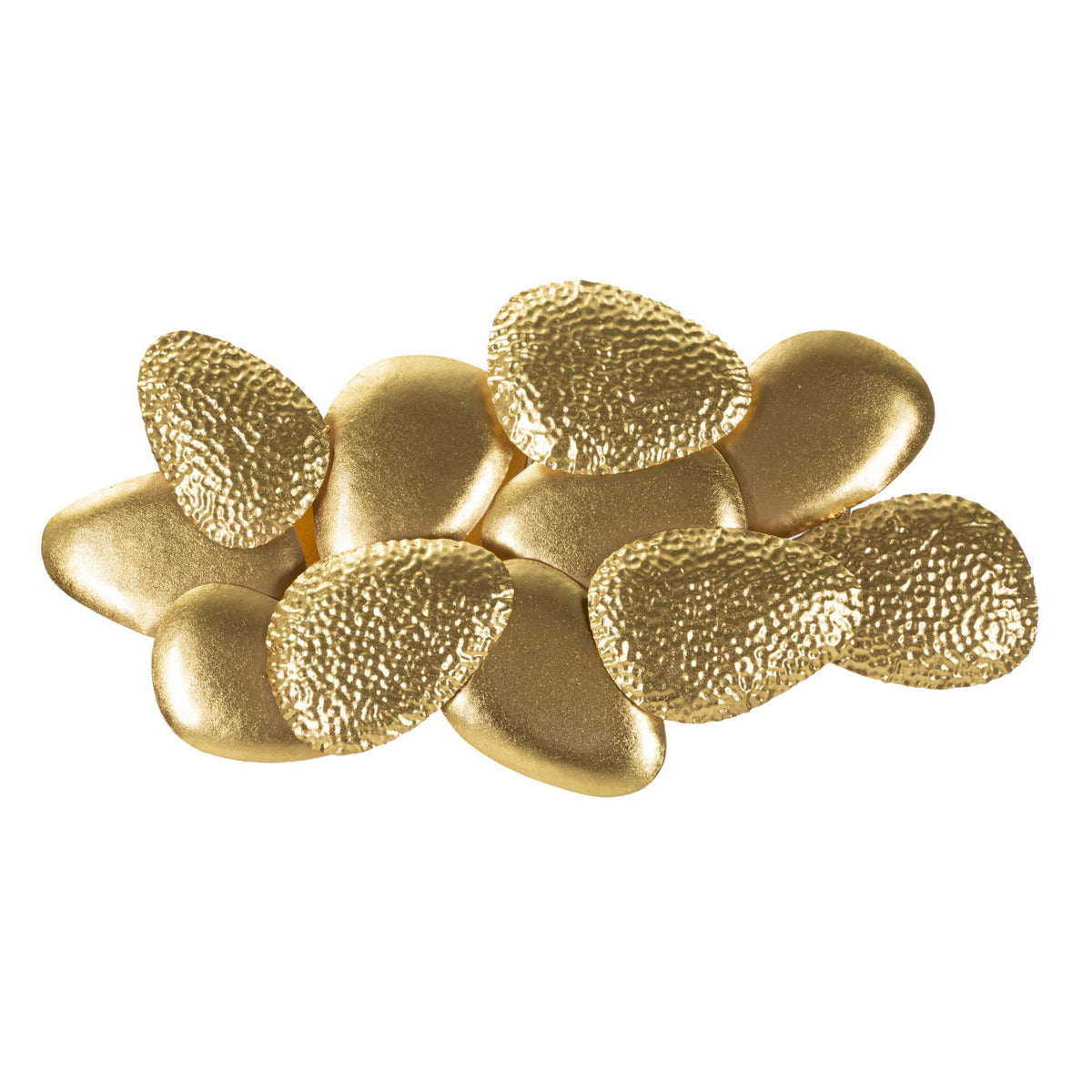 Lampada a Parete Sassi, Oro, Metallo, 59,8x11x31 cm, Seven Design