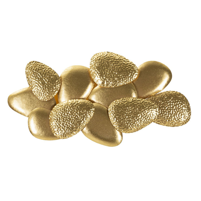 Lampada a Parete Sassi, Oro, Metallo, 59,8x11x31 cm, Seven Design