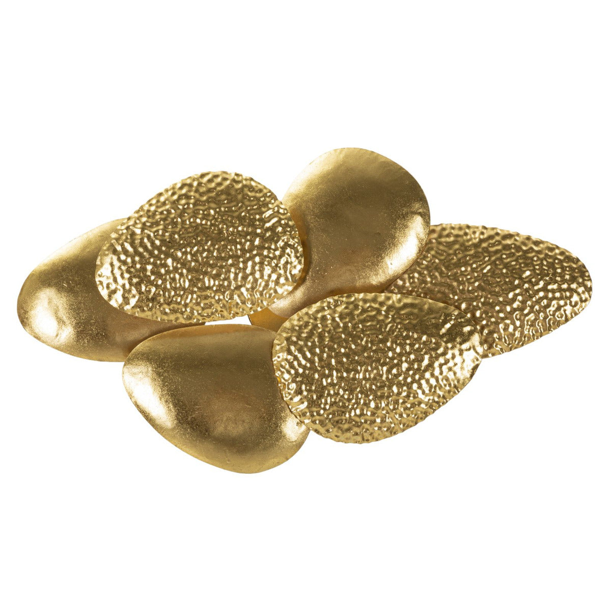 Lampada a Parete Sassi 1, Oro, Metallo, 44x11x28 cm, Seven Design