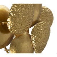Lampada a Parete Sassi 1, Oro, Metallo, 44x11x28 cm, Seven Design