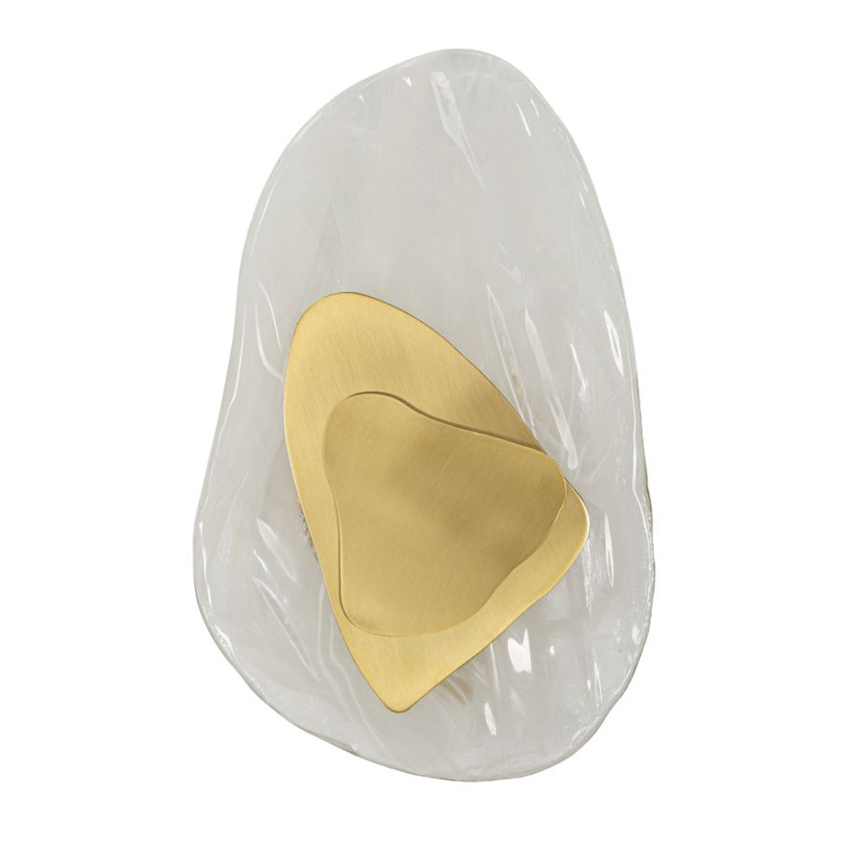 Lampada a Parete MF61, Oro, Metallo, 21x8x31 cm, Seven Design