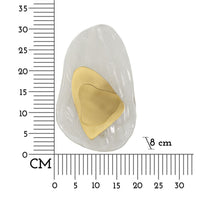 Lampada a Parete MF61, Oro, Metallo, 21x8x31 cm, Seven Design