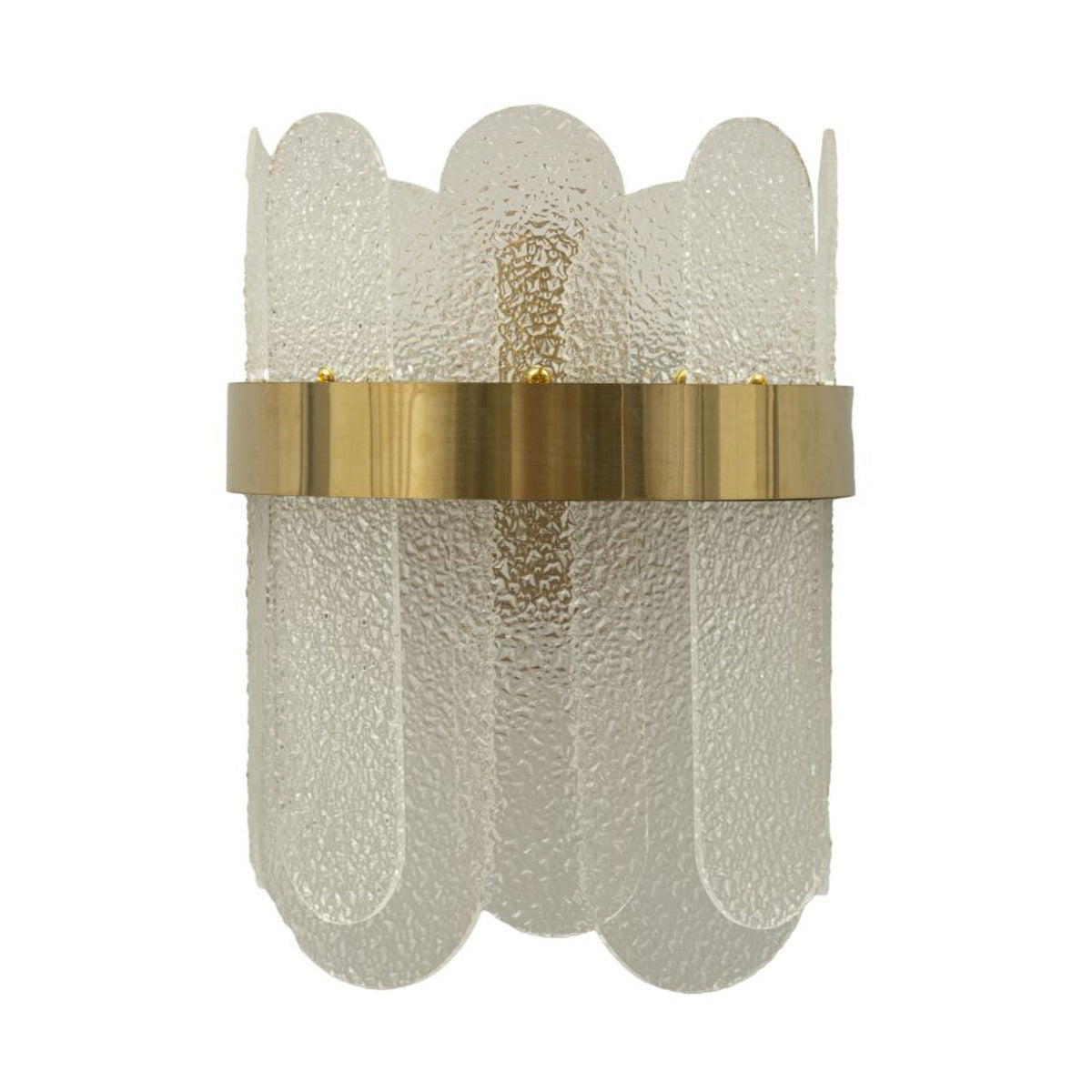 Lampada a Parete MF64, Oro, Metallo, 20x14x28 cm, Seven Design