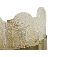 Lampada a Parete MF64, Oro, Metallo, 20x14x28 cm, Seven Design