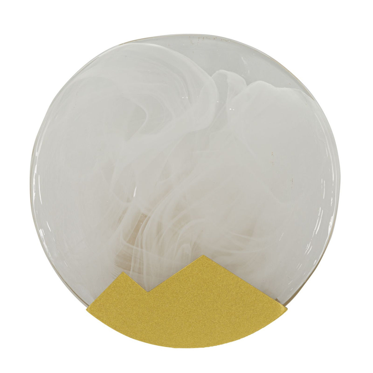 Lampada a Parete MF71, Oro, Metallo, 20x20x10 cm, Seven Design