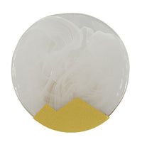 Lampada a Parete MF71, Oro, Metallo, 20x20x10 cm, Seven Design