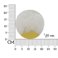 Lampada a Parete MF71, Oro, Metallo, 20x20x10 cm, Seven Design