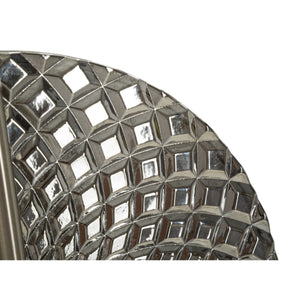 Lampada a Parete MF66, Argento, Metallo, 28x15x54 cm, Seven Design